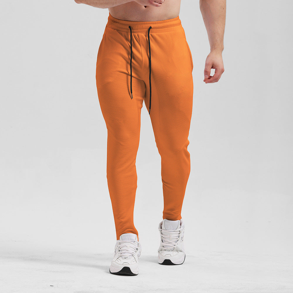 Workout Exercise Pants Men's Outdoor Casual Mesh Breathable Pants