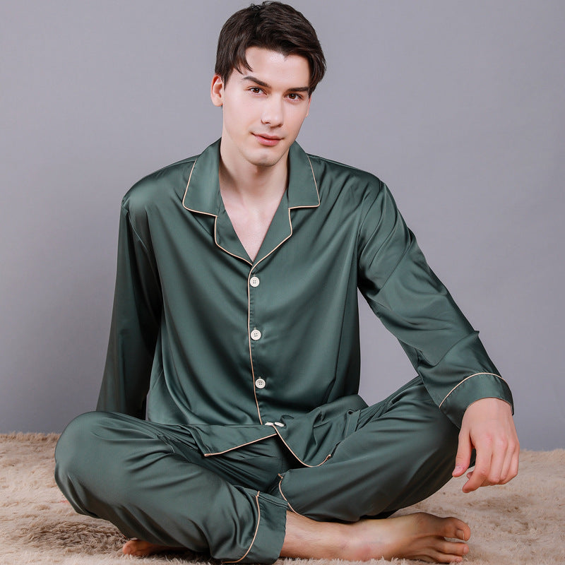 Men's New Fall Long Sleeve Pajamas