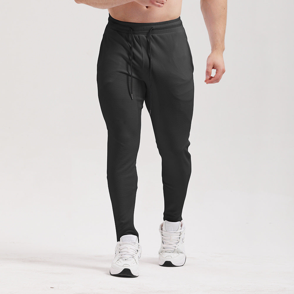 Workout Exercise Pants Men's Outdoor Casual Mesh Breathable Pants