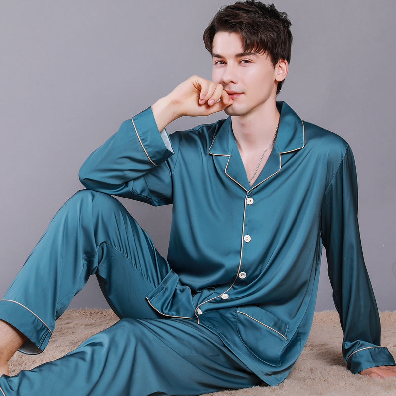 Men's New Fall Long Sleeve Pajamas