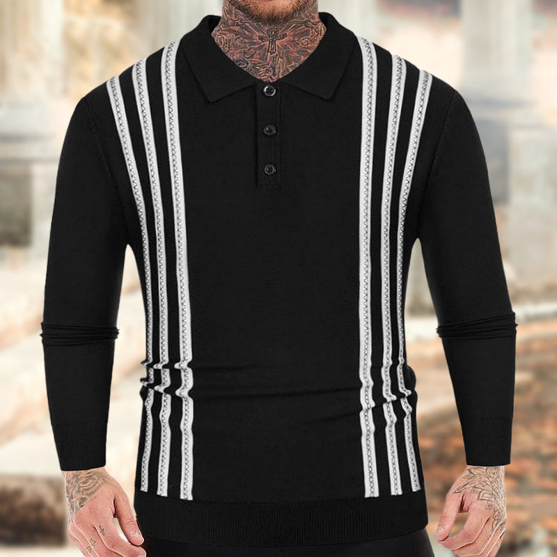 Men's Casual Business Long Sleeve Thin