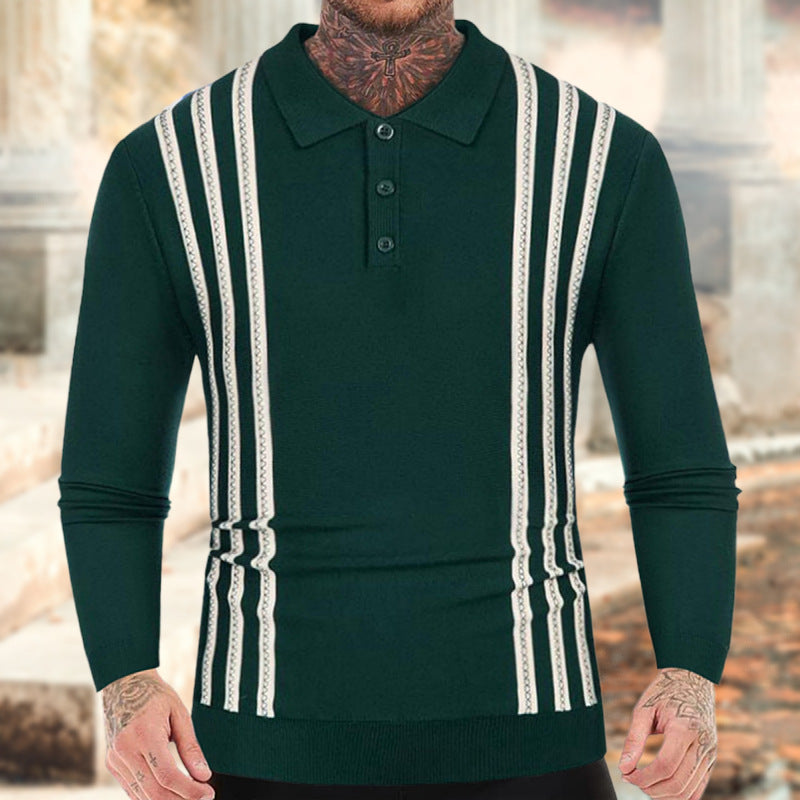 Men's Casual Business Long Sleeve Thin