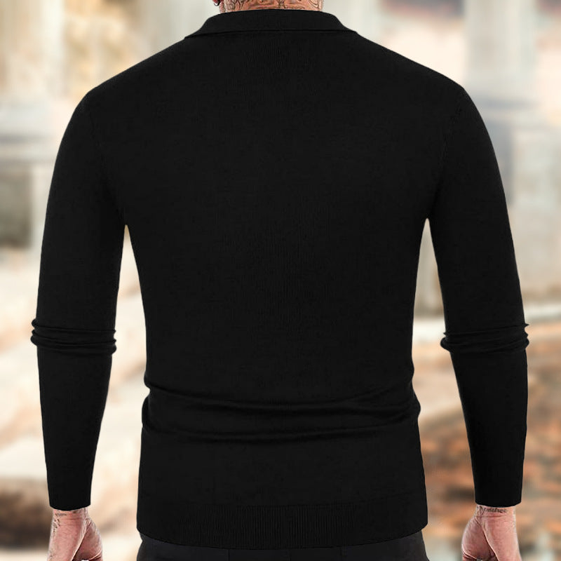 Men's Casual Business Long Sleeve Thin