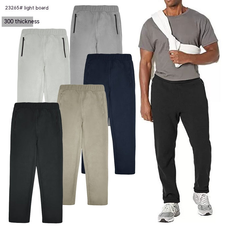 Men's Thermal And Windproof Fleece Pants