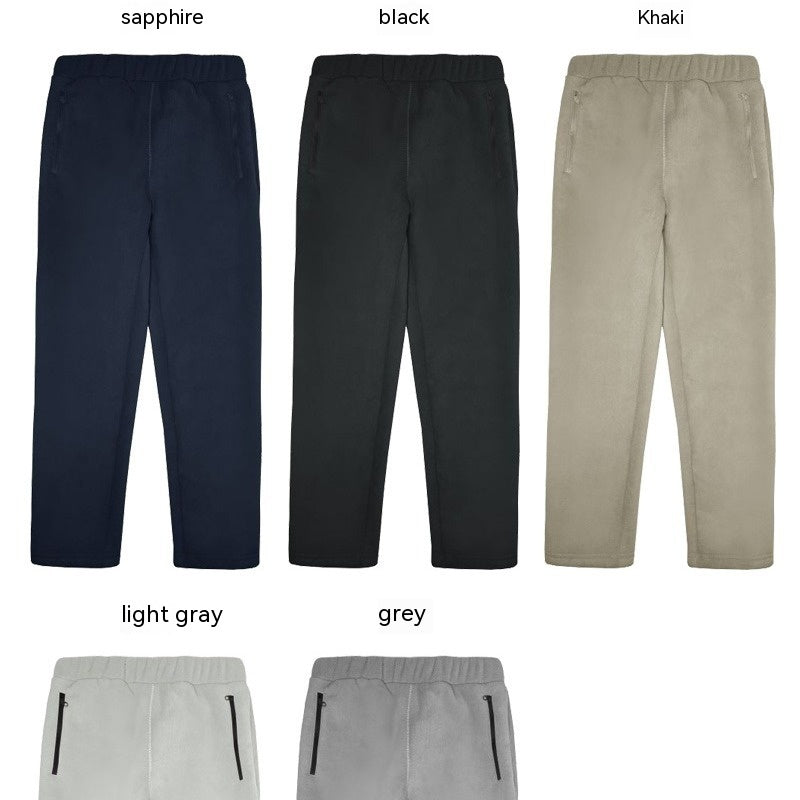 Men's Thermal And Windproof Fleece Pants